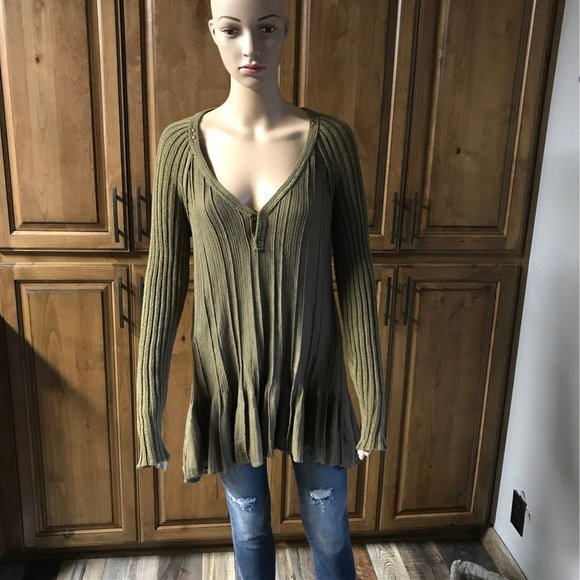 Free people sweater oversized xs - Picture 1 of 3
